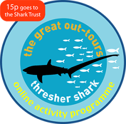 Great Out-Tours Thresher Shark logo