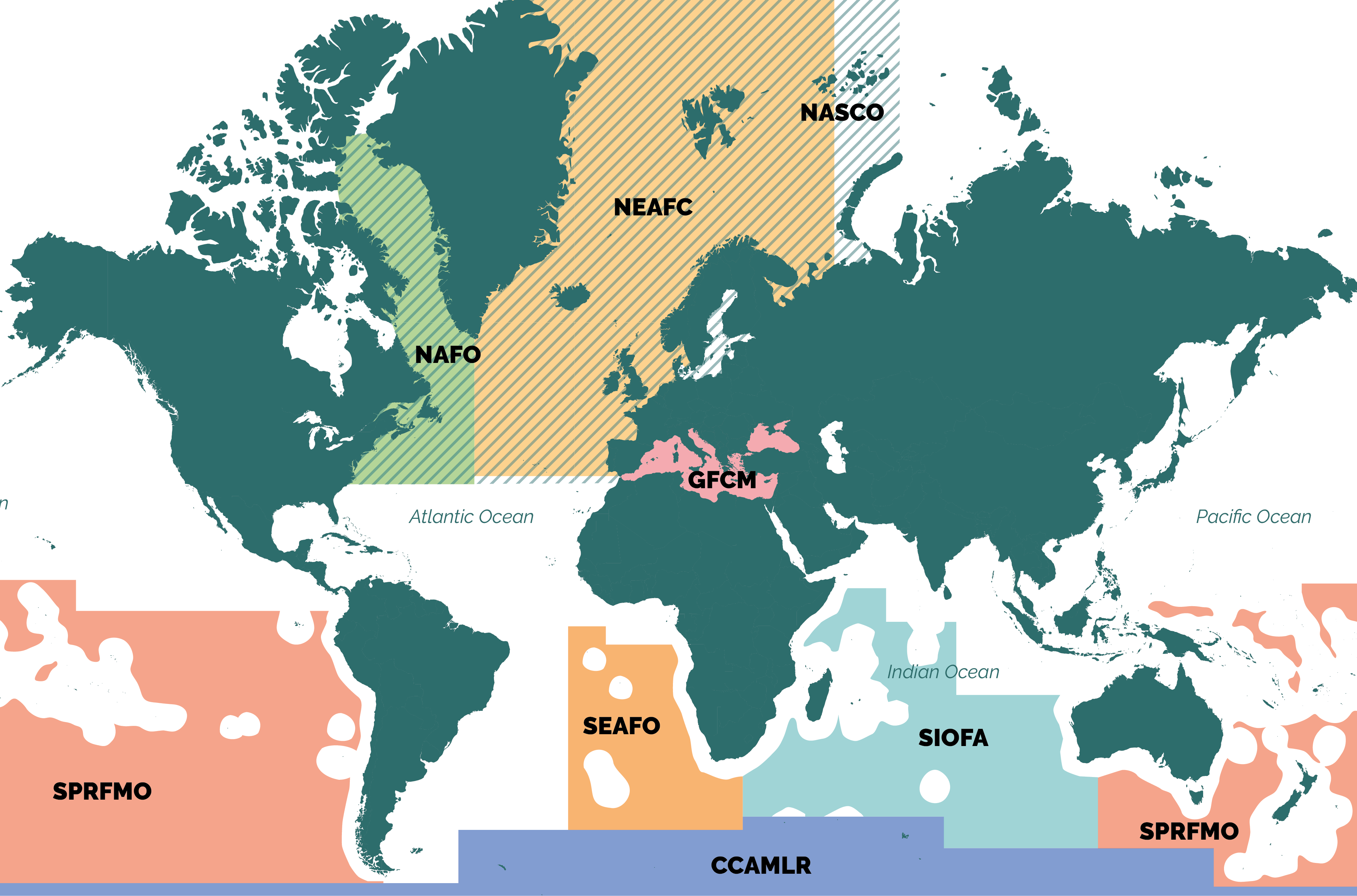 GFCM Map